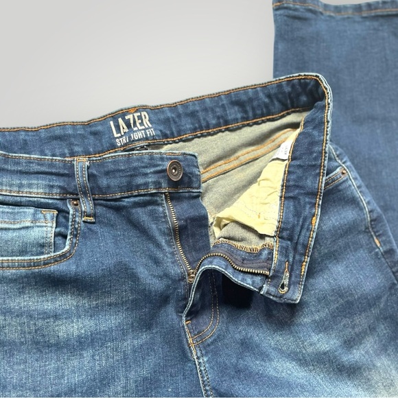 Lazer Straight Fit Blue Jeans 34”x32” - Picture 4 of 13
